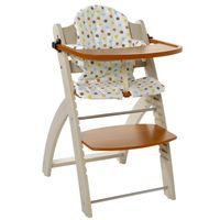 CHAISE HAUTE BADABULLE Chaise haute évolutive + Coussin CHAISE HAUTE BADABULLE Chaise haute évolutive + Coussin