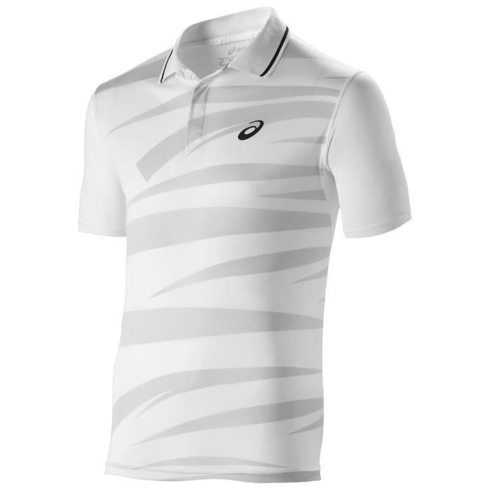 ASICS Polo Manches Courtes Tennis Homme