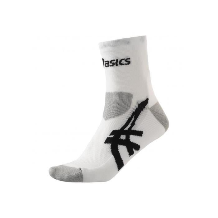 ASICS Chaussettes Running Nimbus - Mixte - Blanc et noir