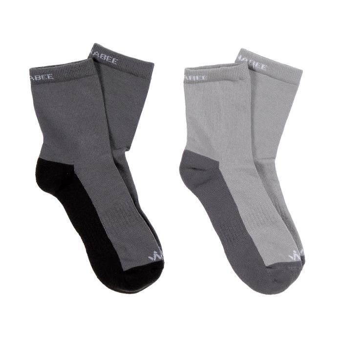 1ER PRIX Chaussettes de randonnée Trek 100 X2 - Mixte
