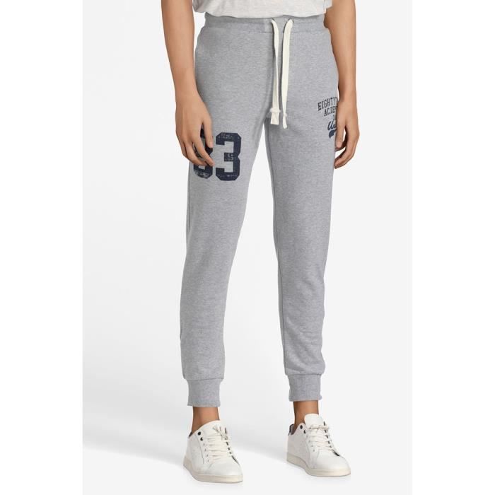 CAMPS Pantalon Molleton Jogging - Homme - Gris chiné