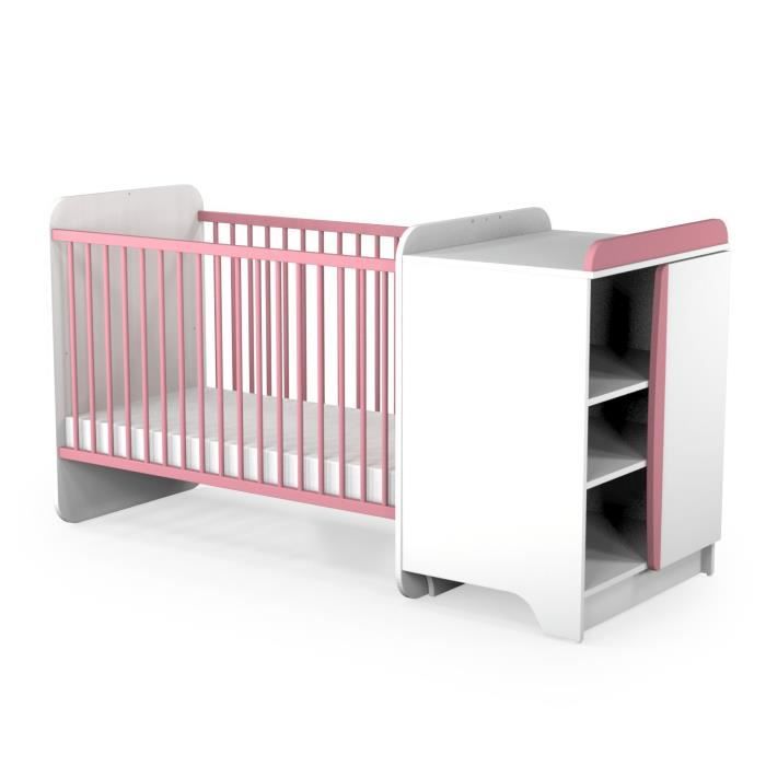 Furniture Cots At4 Ateliers T4 Lit Bebe Brut 60 X 120 Cm