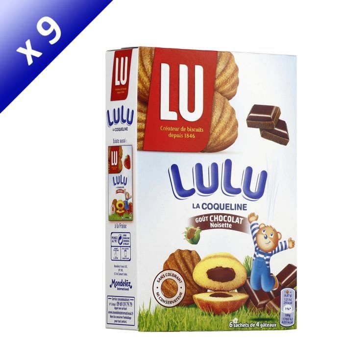 Lot de 9 LU La coqueline \