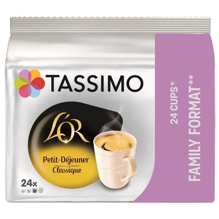 TASSIMO L'OR Café petit-déjeuner classique - 3 x 24 dosettes