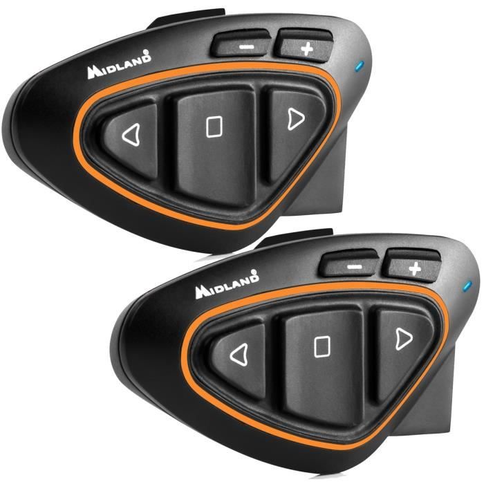 MIDLAND BTX 1 Pro Twin Intercom Bluetooth Duo 4.2