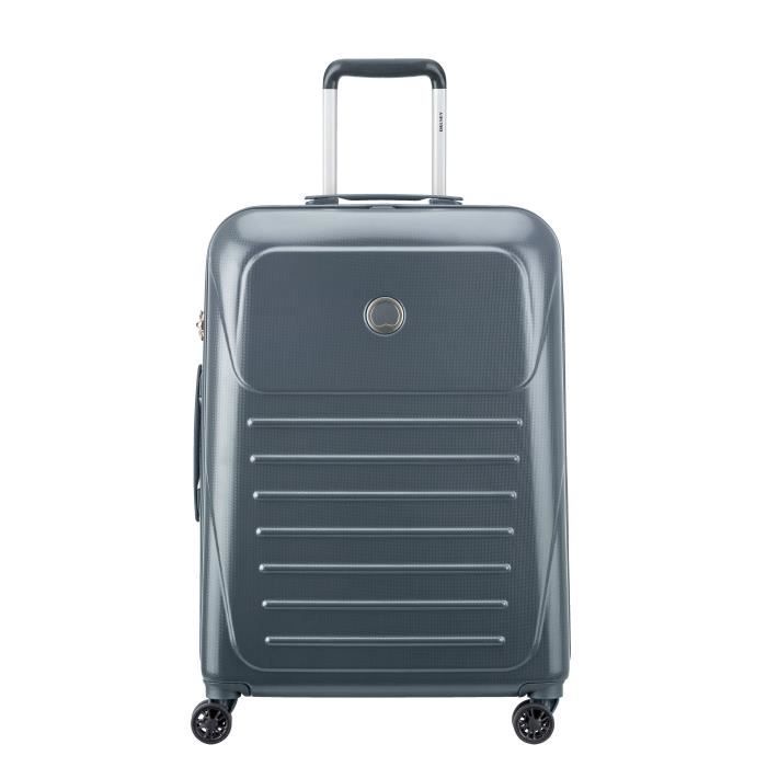 VISA DELSEY Valise Trolley Munia - 66 cm - 4 Roues - Anthracite