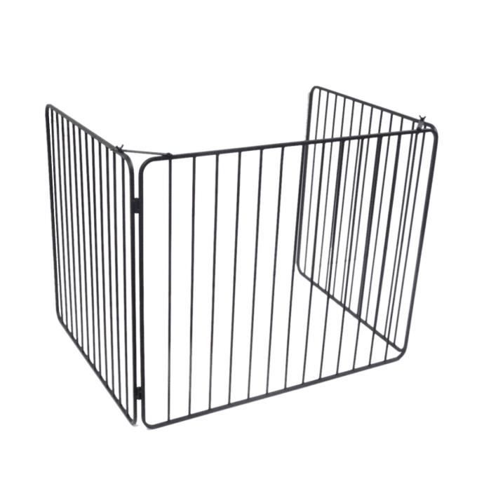 DELTA Barrière de protection Vulcain en acier noir