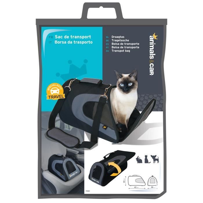 ANIMALS&CAR Sac de transport animaux