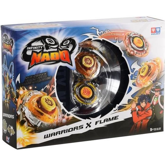 INFINITY NADO Toupie Split Séries warriors & flame
