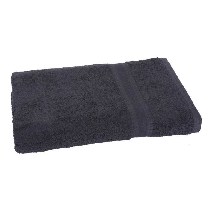 Drap de bain ELEGANCE anthracite 70x140 cm