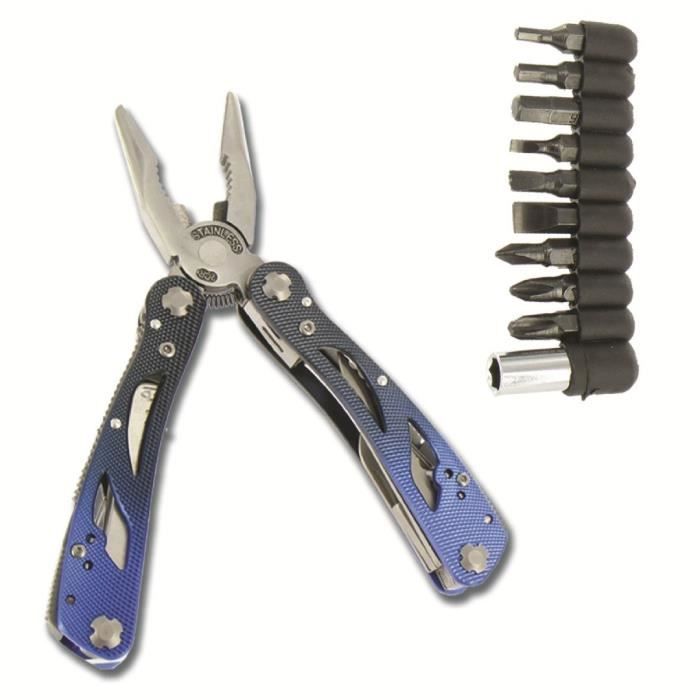 HIGHLANDER Ensemble Outil Multi Fonction + Embouts Condor