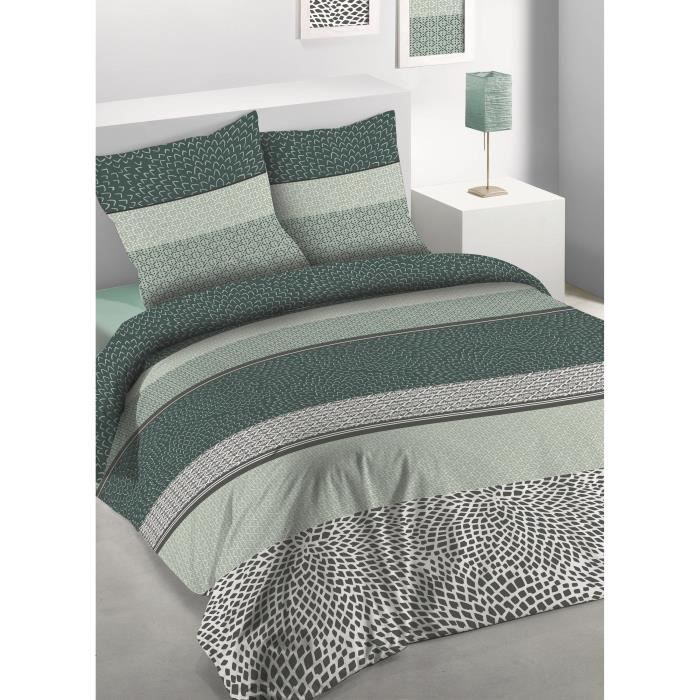 LES ATELIERS DU LINGE Parure de couette coton Metny - 220x240 cm