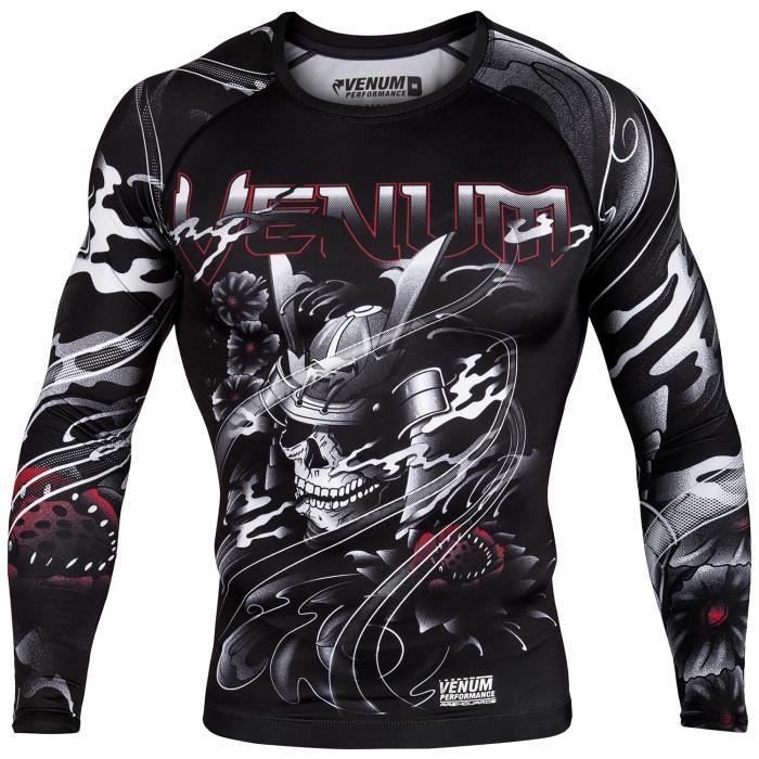 VENUM T-shirt Samurai Skull Rashguard - Homme - Noir