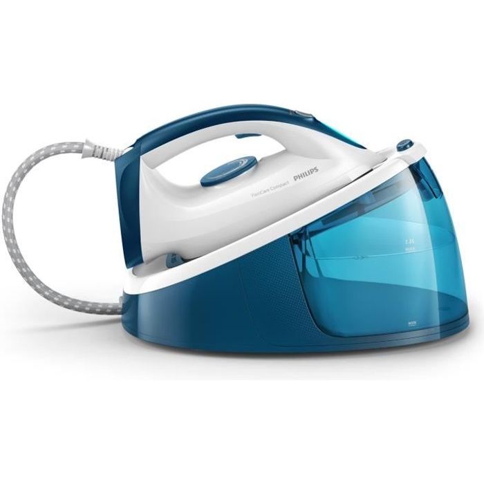 PHILIPS GC6733/20 Centrale vapeur FastCare Compact - 5.2 bar - 110g-min -Bleu