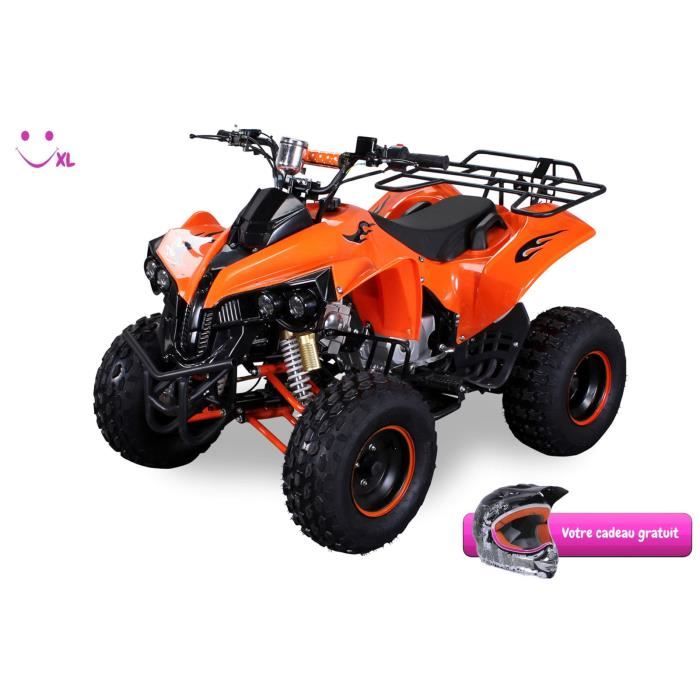 Quad électrique Pour Enfant Atv S 10 125 Cc Orange Cadeau