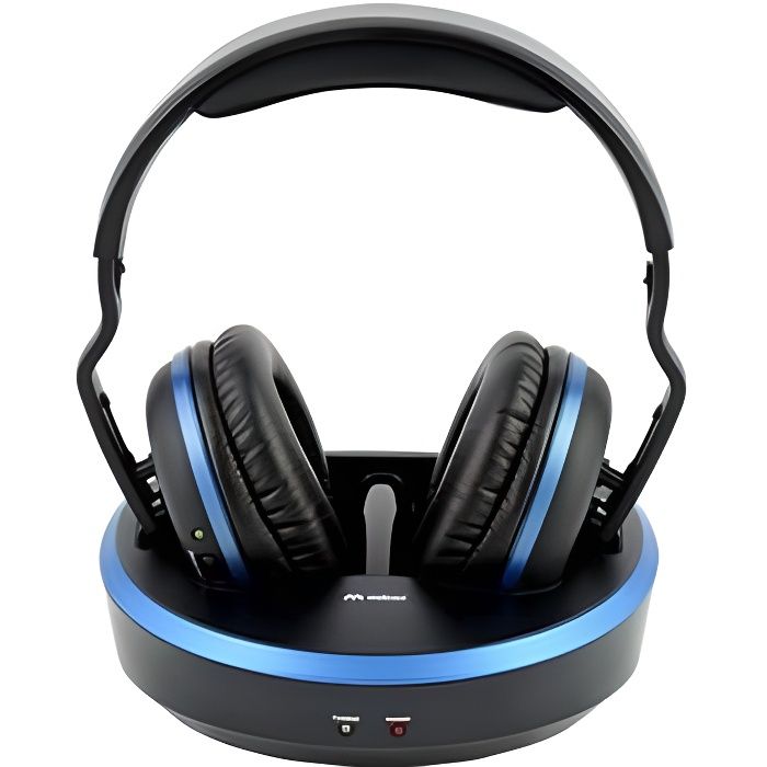 Meliconi 497310 Casque Tv Hp Comfort Sans Fil Noir Casque