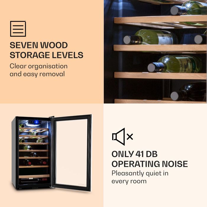 Klarstein Vivo Vino 26 - Cave à vins 26 bouteilles3