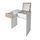 SARA Coiffeuse style contemporain - Blanc mat et d