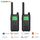 FLOUREON Talkie-Walkie Intercom 16 Canaux jumelles