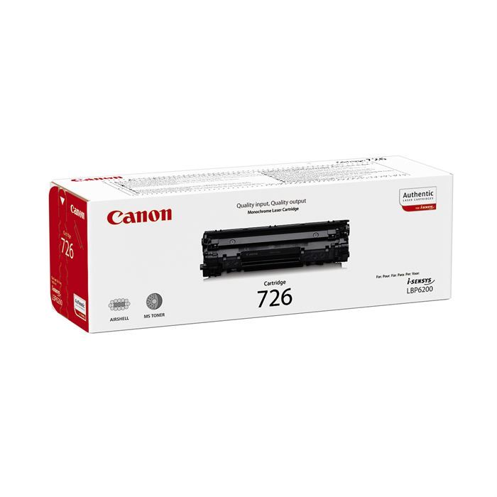 Canon CRG 726 Noir   Achat / Vente TONER Canon CRG 726 Noir