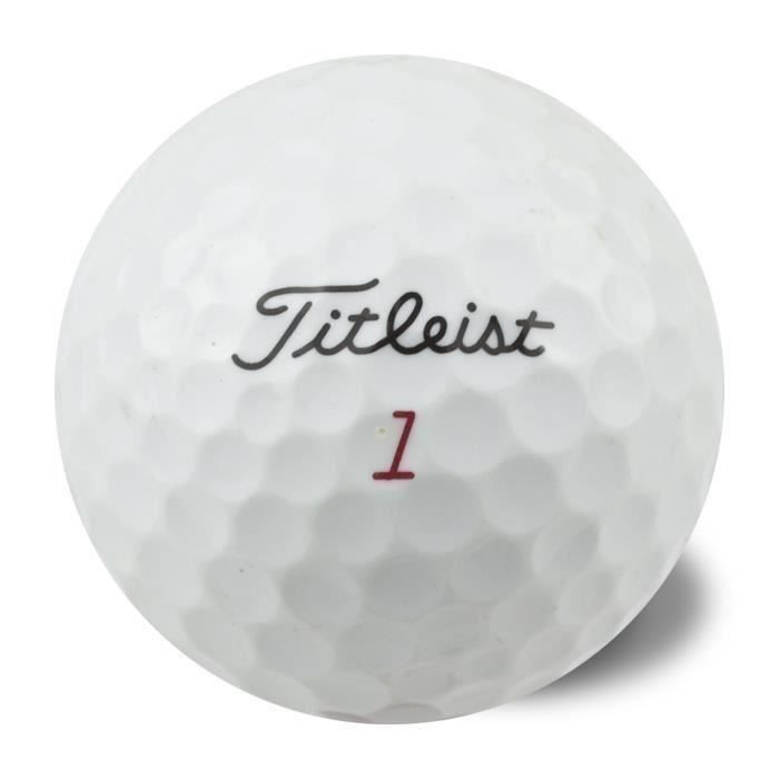 TITLEIST Lot de 50 Balles de Golf Reconditionnées Titleist
