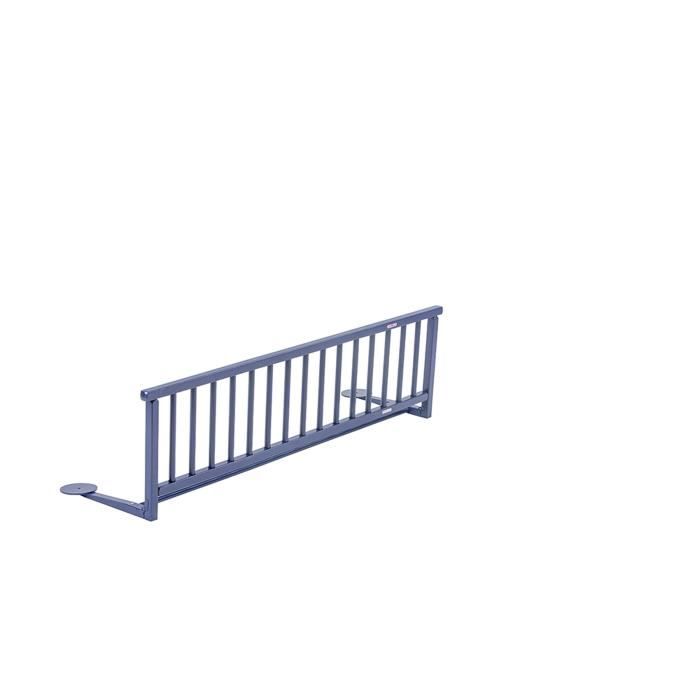 COMBELLE Barrière de lit enfant - Bleu laqué