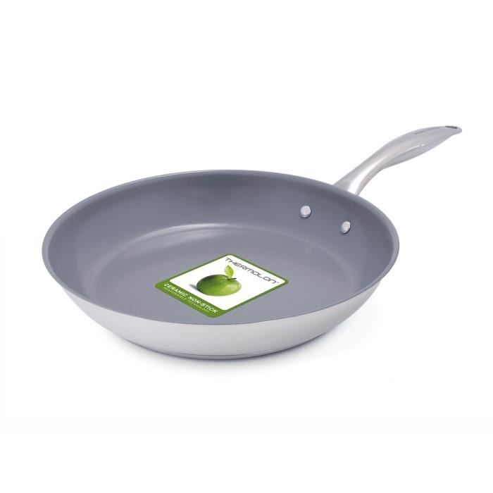 GREENCHEF PROFILE Poêle - Ø 24 cm - Gris - Tous feux induction