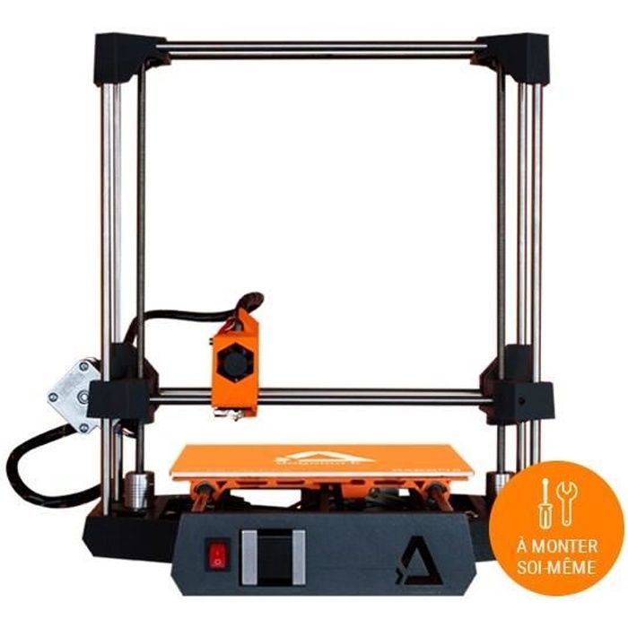 Imprimante 3D Dagoma - Volume d'impresion 200x200x200 mm - Vitesse d'impression 30 à 100 mm/s