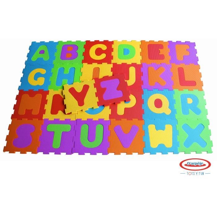 ALPHABET - Tapis Puzzle Mousse de 26 Pièces - Tatamiz
