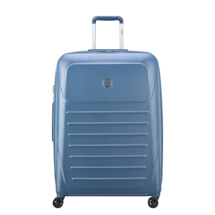 VISA DELSEY Valise Trolley Munia - 76 cm - 4 Roues - Bleu
