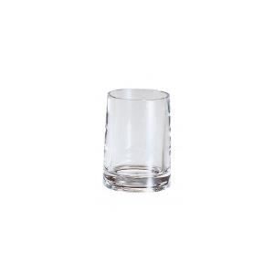 GERSON Gobelet de salle de bain - Ø 7,5 cm H9,8 cm - Transparent