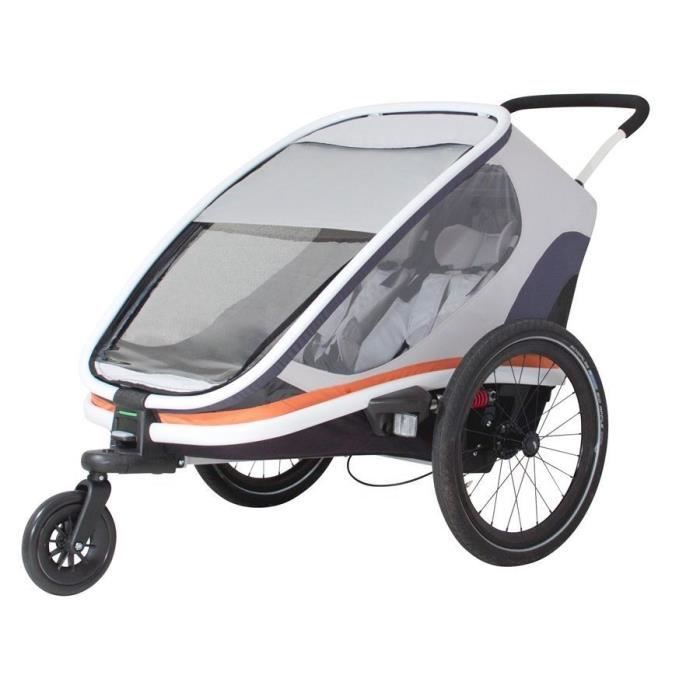 HAMAX Remorque vélo - Blanc