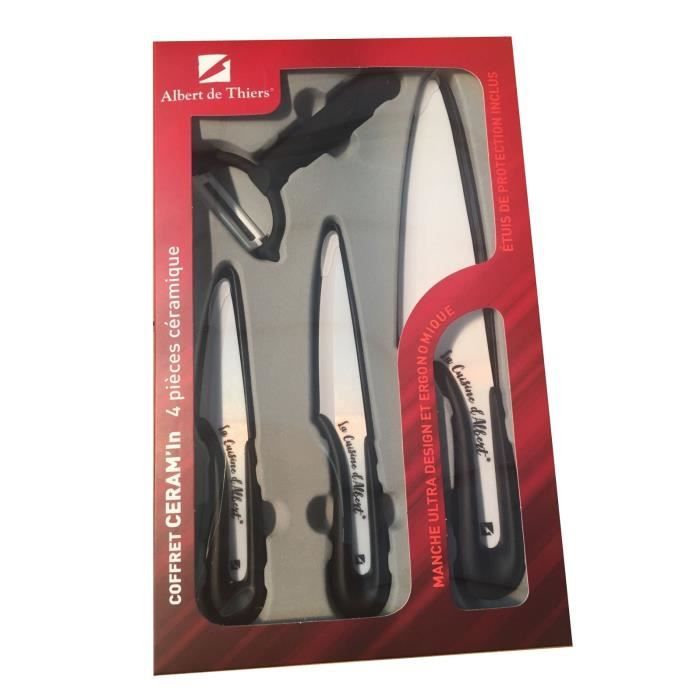 LA CUISINE D'ALBERT 226000 Coffret 4 pièces Ceram'In