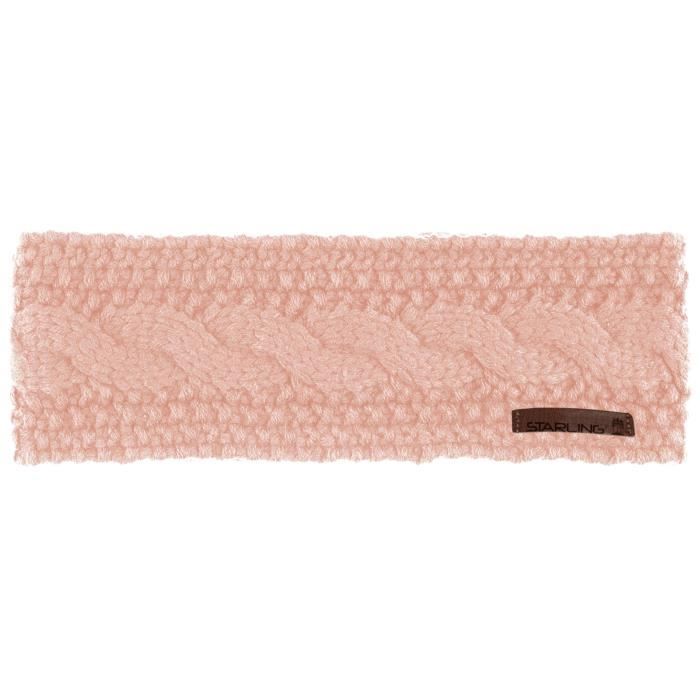 STARLING Bandeau doublure polaire Estelle - Femme - Rose