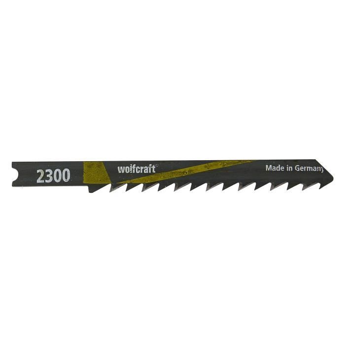 WOLFCRAFT Lot de 2 Lames de scie sabre B&D HCS - 6,1 cm