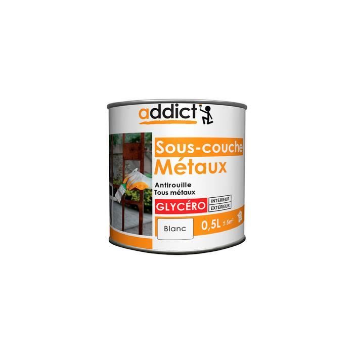 Sous Couche Pour Le Métal 05 L Blanc Add112700 Addict Achat