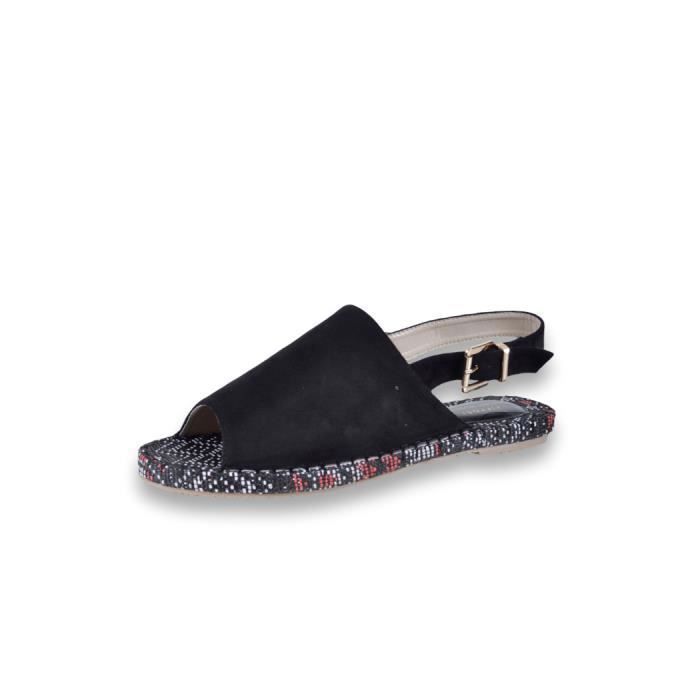Femme Noir De Sandale Chaussure Tiffosi Couleur Z5nxYXtH