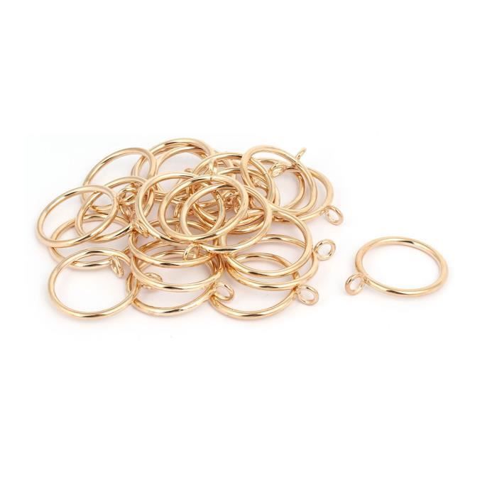 Sourcingmap Rideaux oeillet Rideau métallique Ton or bagues 38mm Diamètre intérieur 24pcs Sourcingmap Rideaux oeillet Rideau métallique Ton or bagues 38mm Diamètre intérieur 24pcs