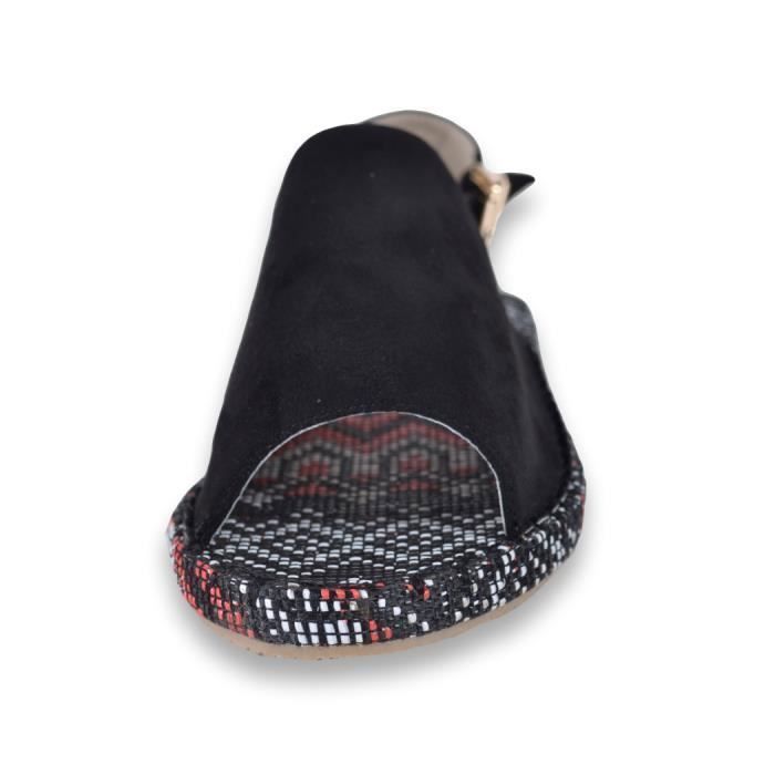 Femme Noir De Sandale Chaussure Tiffosi Couleur Z5nxYXtH