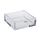 GERSON Vide poche carré - 14,5x14,5x5 cm - Transpa
