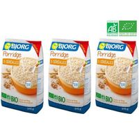CÉRÉALES - MÉLANGES BJORG Porridge 3 Céréales Bio 375g X3 CÉRÉALES - MÉLANGES BJORG Porridge 3 Céréales Bio 375g X3