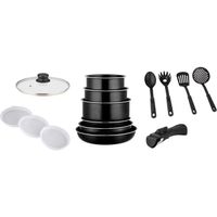 BATTERIE DE CUISINE FAGOR FG1200 - Batterie de cuisine 15 pièces noir BATTERIE DE CUISINE FAGOR FG1200 - Batterie de cuisine 15 pièces noir
