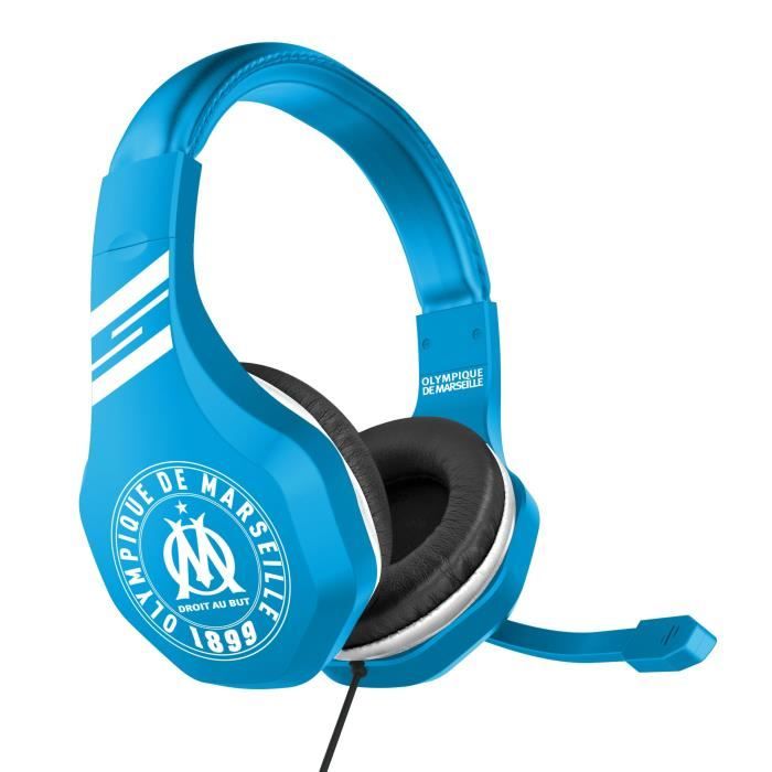 Casque Gaming Pro League Olympique De Marseille pour PS4, Xbox One et PC