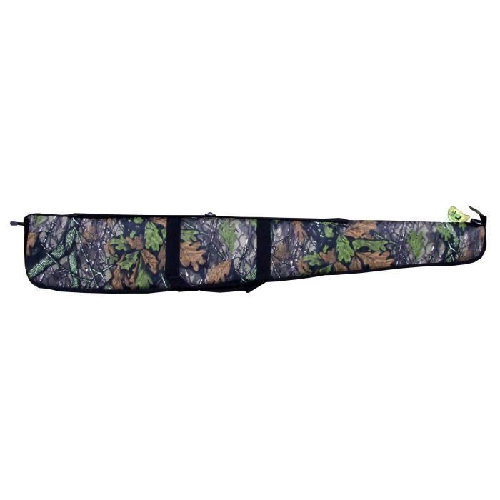 TERRITOIRE CHASSE Etui 1 Fusil Matelassé Look Feuillage