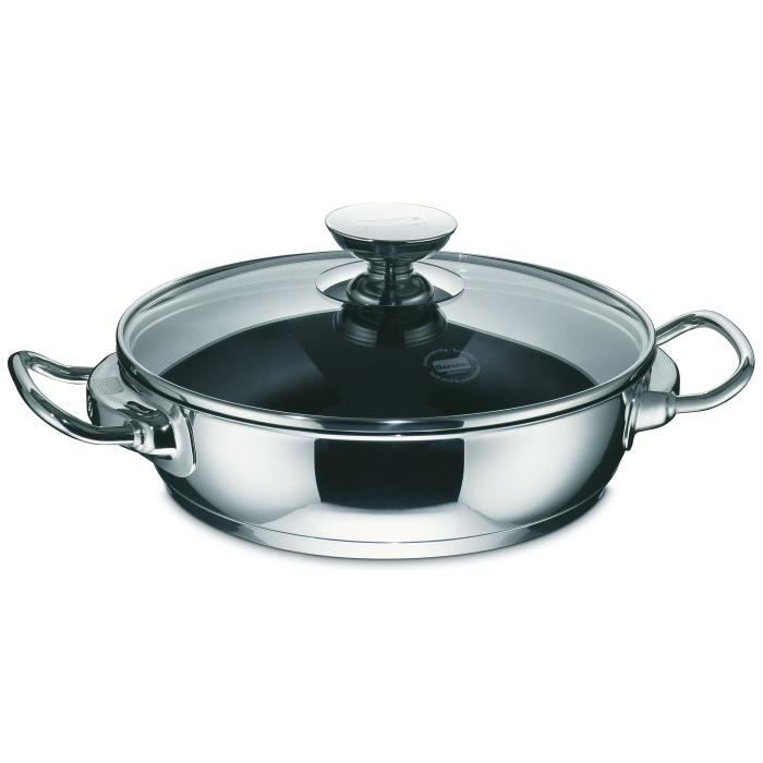BERNDES Cocotte avec couvercle Perfect Injoy® Édition Spéciale Induction - Ø 28 cm - Gris - Tous feux dont induction