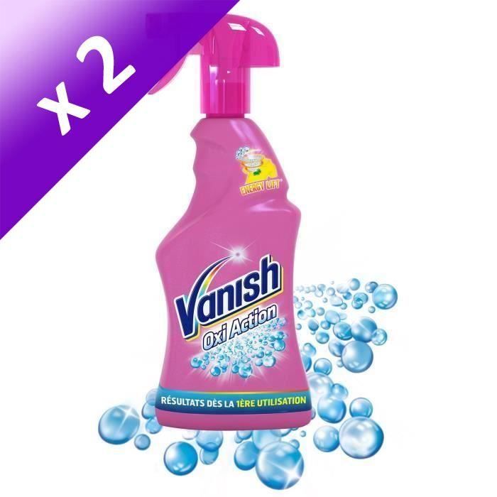 VANISH Détachant Avant-lavage Oxi Action Pistolet - 750 ml (Lot de 2)