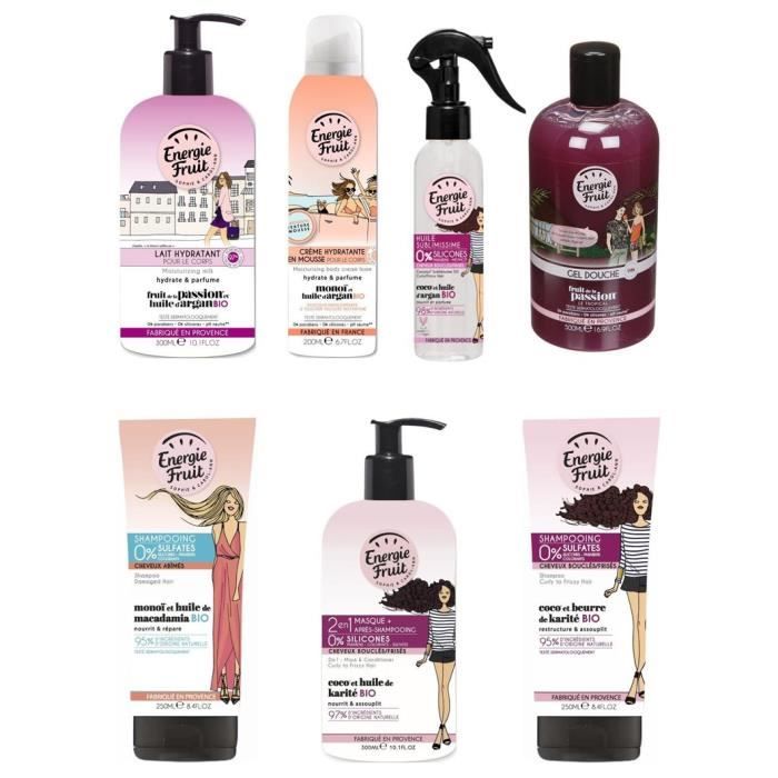 Energie Fruit - L'essentiel de la beauté du corps et des cheveux