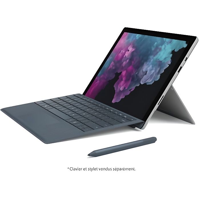 Microsoft Surface Pro Core M RAM 4 Go SSD 128 Go - Platine