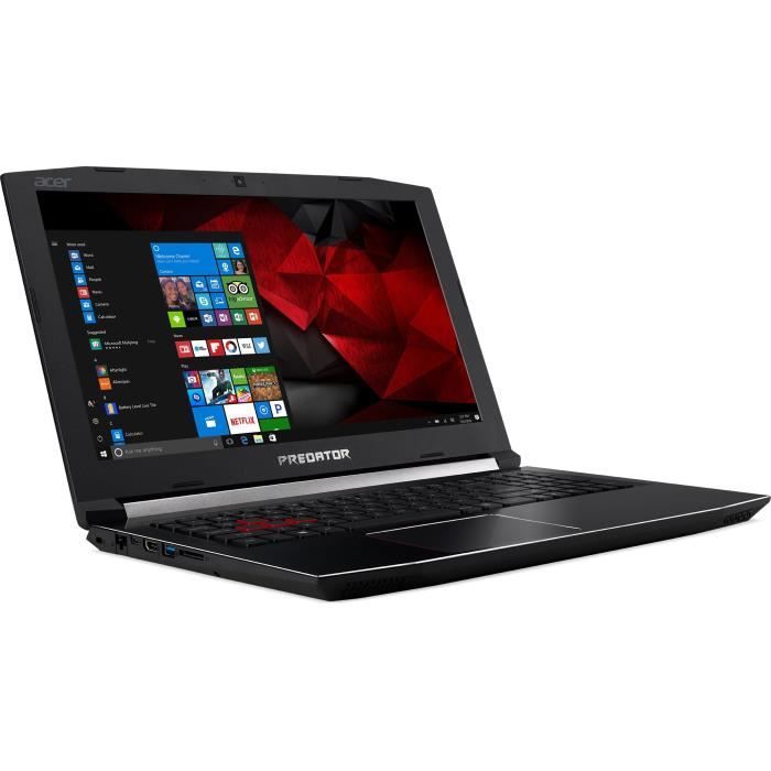 PC Portable Gamer Acer Predator G3-572-72Z8 15,6 pouces FHD - RAM 8Go - i7-7700HQ - Stockage 128Go SSD + 1To HDD - GeForce GTX 1060