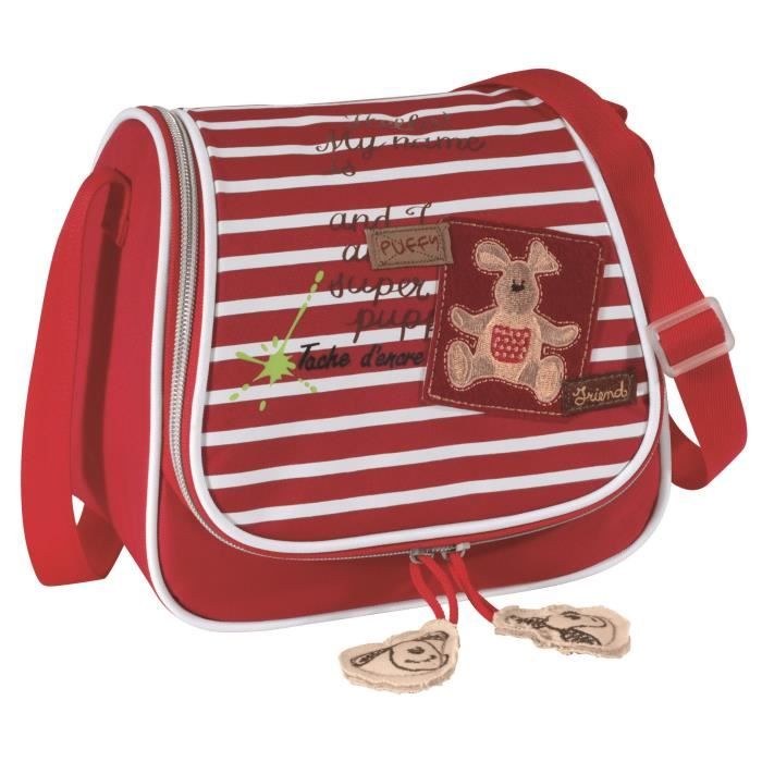SAVEBAG Sac de goûter pour enfant - 5L - Rouge